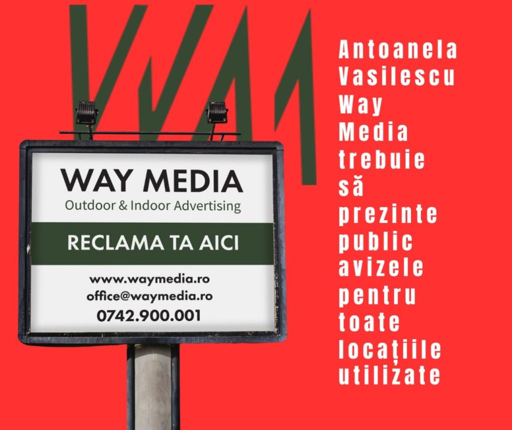 Way Advertise Production SRL: Radu Vasilescu și steagurile publicitare ilegale din București